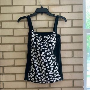 Polkadot Swim Top